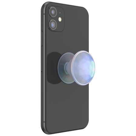 Uchwyt i podstawka do telefonu           Popsockets Luxe Iridescent Dichroic Diamond Frosted 806539