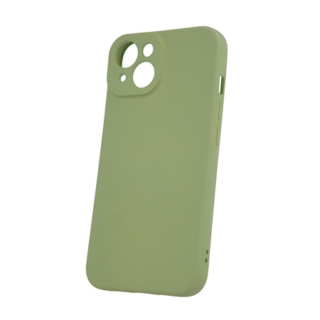 Nakładka Silicon do iPhone 15 Pro 6,1" miętowy