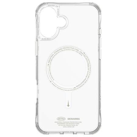 Skinarma etui Saido iPhone 16 Plus 6.7"   Magnetic Charging zielony/green (niteglow)