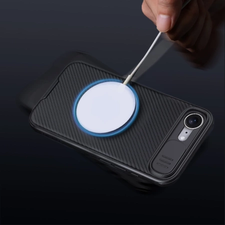 Etui Nillkin CamShield Pro Magnetic na iPhone 16e - czarne