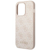 Guess GUHCP14XG4GFPI iPhone 14 Pro Max 6,7 &quot;rosa / rosa Hartschale 4G Metal Gold Logo