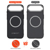 TECH-PROTECT ION CARBON MAGSAFE IPHONE 17 AIR BLACK/SILVER