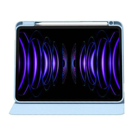 Magnetyczna Etui ochronne do Ipad Pro 11"/IPad Air4/Air5 10.9" Baseus Minimalist (niebieski)