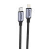 FONENG kabel X95 USB-C - Lightning PD 20W 1.2M Czarny