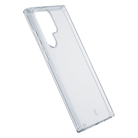 Cellularline Clear Strong - Etui Samsung Galaxy S23 Ultra z ochroną antybakteryjną (przezroczysty)