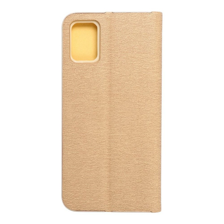 Kabura LUNA Book Gold do SAMSUNG A51 złoty