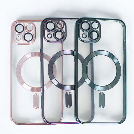 Nakładka Color Chrome Magsafe do iPhone 14 Pro Max 6,7" czarna