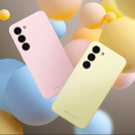 Futerał Roar Cloud-Skin - do Samsung Galaxy A35 5G Jasnożółty