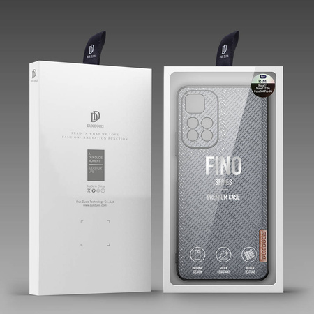 Dux Ducis Fino Hülle mit Nylonmaterial für Poco M4 Pro 5G blau