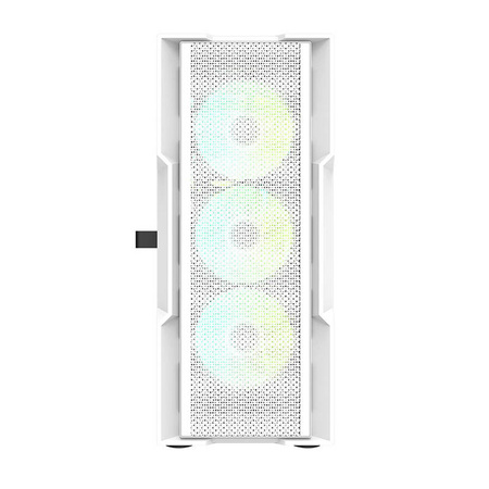 Obudowa komputerowa Darkflash DK431 (biała) + 4 wentylatory