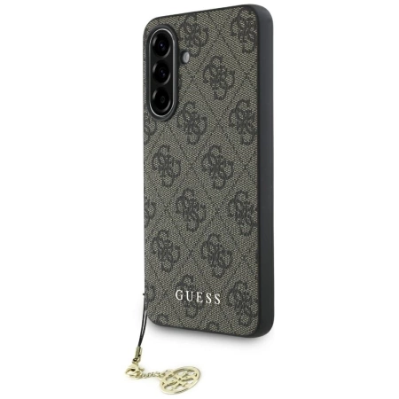 Guess 4G Charms Collection Hülle für Samsung Galaxy A56 - Braun