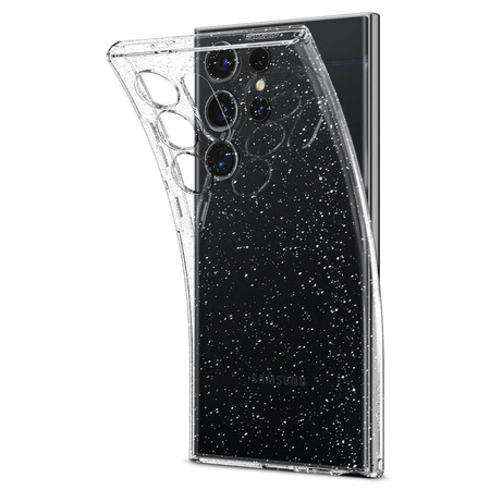 Spigen Liquid Crystal case for Samsung Galaxy S24 Ultra - transparent and glitter