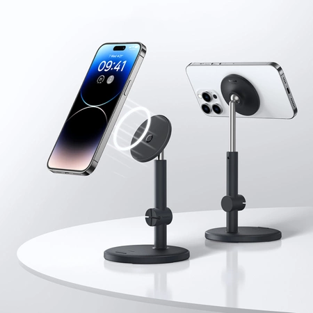 Baseus MagPro magnetic standing holder for the phone - black