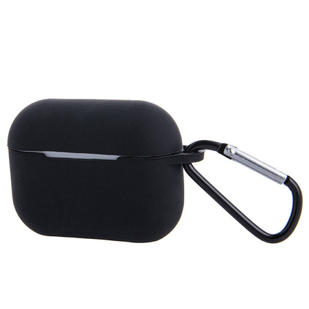 Etui do Airpods 3 czarne z zawieszką