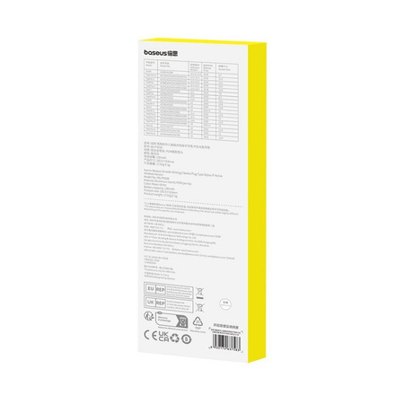 Baseus Smooth Writing 2 stylus with active tip for iPad + USB-A - Lightning cable and replaceable tip - white