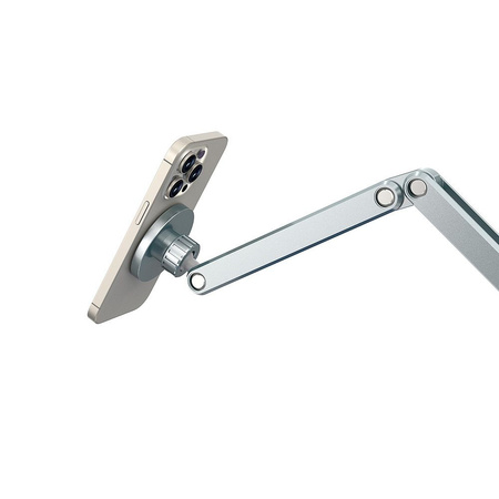 WiWU - Regulowana i obracana aluminiowa podstawka/ramię pod tablet ZM001