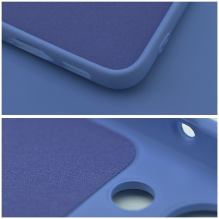 Futerał SILICONE do SAMSUNG Galaxy A35 5G niebieski