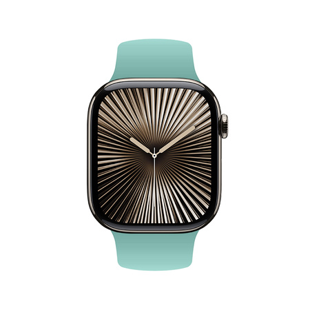 Crong Liquid - Pasek do Apple Watch 38/40/41/42mm (turkusowy)