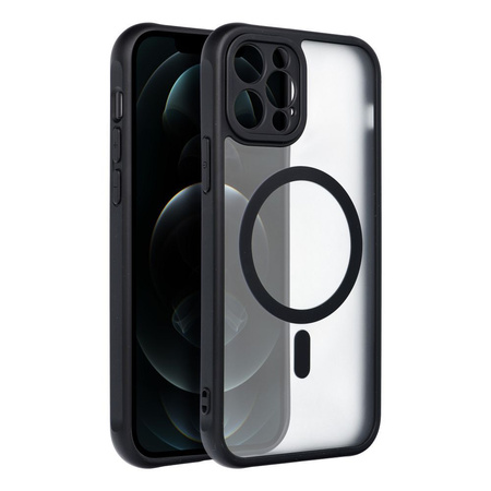 Futerał Full Matte Mag Cover kompatybilny z MagSafe do IPHONE 12 PRO czarny