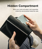 Ringke Folio Signature Flip Leather Case für Samsung Galaxy S22+ (S22 Plus) Schwarz (FSS118R262)