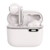 Słuchawki bezprzewodowe / bluetooth Stereo TWS ART AP-TW-B4W + stacja dokująca ze złączem typ C białe