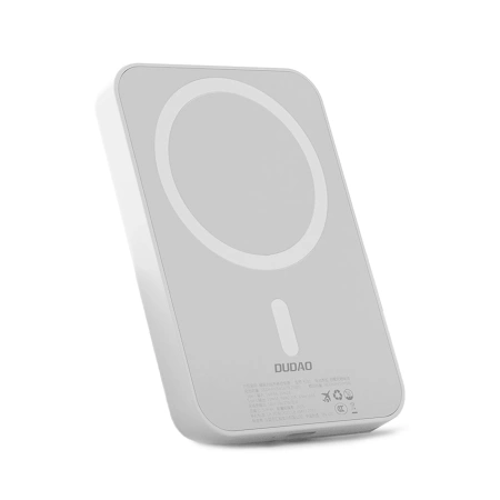 Powerbank Dudao K26S 5000mAh 20W USB-A / USB-C / MagSafe - weiß