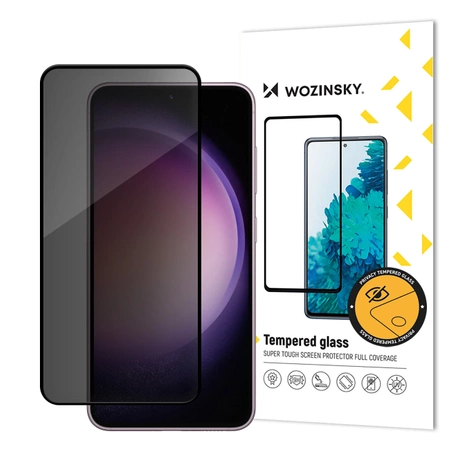 Wozinsky Privacy Glass gehärtetes Glas mit Anti-Spionage-Filter für Samsung Galaxy S24+
