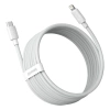 Baseus 2x kabel USB Typ C - Lightning szybkie ładowanie Power Delivery 20 W 1,5 m biały (TZCATLZJ-02)