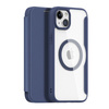Etui iPhone 15 Plus magnetyczny pokrowiec MagSafe z klapką Dux Ducis Skin X Pro - niebieski
