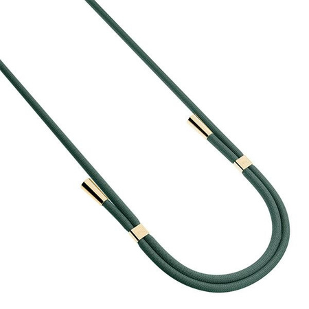 3MK EasyClip Dark Green (gold) smycz do telefonu