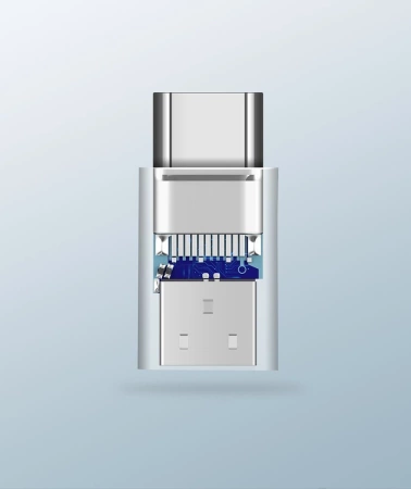 Ugreen adapter przejściówka z micro USB na USB Typ C czarny (30391)
