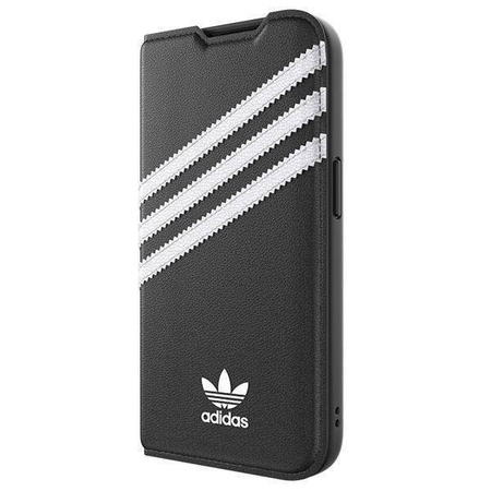Adidas OR Booklet Case PU iPhone 14 Pro schwarz/weiß 50196