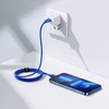 Baseus Crystal Shine Series Fast Charging Data Cable Type-C to iP 20W 1.2m Blue