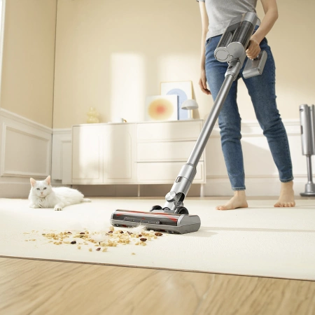 Odkurzacz pionowy UWANT V100 bezprzewodowy, z bazą 4w1 - szary