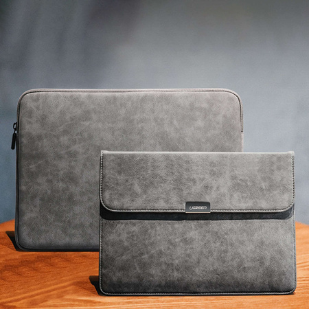 Ugreen sleeve case for laptop 13" - 13.9" gray (LP187)