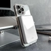 Powerbank Puro Mag Plus 5000mAh 20W Qi2 kompatybilny z MagSafe 1x USB-C Power Delivery - biały