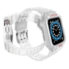 Schutzarmband für Apple Watch 38/40/41 mm Panzergehäuse-Armband - Transparent