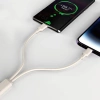 Kabel Dudao L7SCC USB-C - USB-C 100W 1m - beżowy