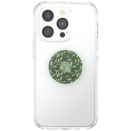 Uchwyt i podstawka do telefonu           Popsockets PlantCore Grip Olive zielony 807373