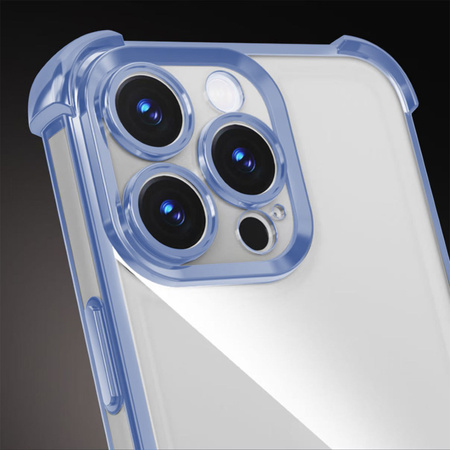 Nakładka Anti Shock Chrome do iPhone 16 Pro Max 6,9" niebieska