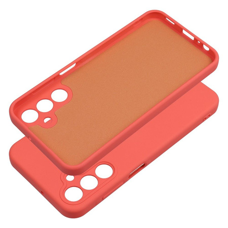Futerał SILICONE do SAMSUNG Galaxy A15 5G brzoskwiniowy
