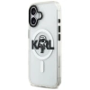 Karl Lagerfeld IML Karl Sketch Logo MagSafe Case für iPhone 17 - Transparent