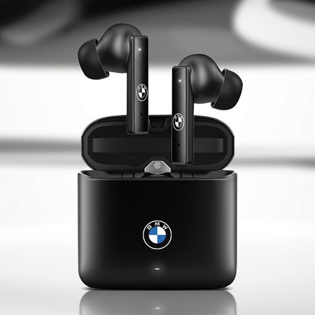 BMW Bluetooth-Kopfhörer BMWSES20AMK TWS + Dockingstation schwarz/schwarz Signature