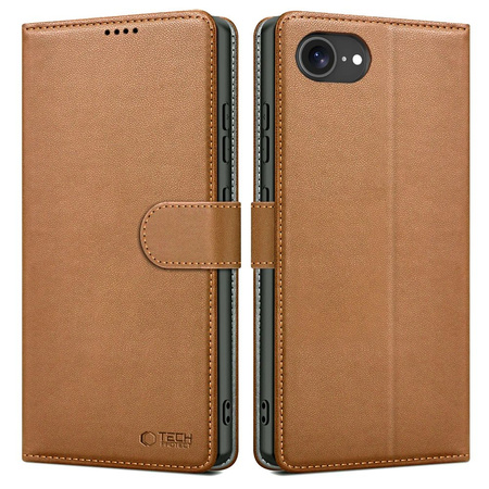 TECH-PROTECT WALLET IPHONE 16E BROWN