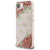 Guess 4G Flowers Print MagSafe iPhone 16e Hülle - Rosa