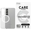 Etui CARE by PanzerGlass Flagship Urban Combat White QI do Samsung Galaxy S25 - przezroczysty