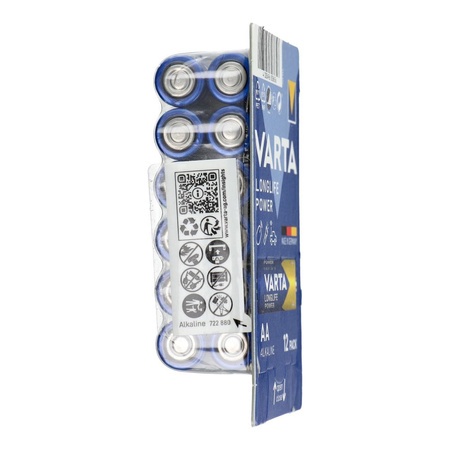 Bateria Alkaliczna VARTA R6 (AA) 12 szt. Longlife