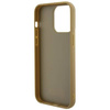 Guess Disco Metal Script Hülle für iPhone 15 Pro Max – Gold