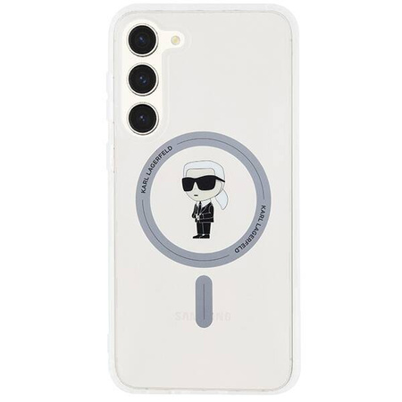 Karl Lagerfeld IML Ikonik MagSafe case for Samsung Galaxy S23+ - transparent