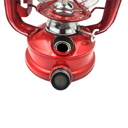 Lampa naftowa 24,5 cm RC032 czerwona